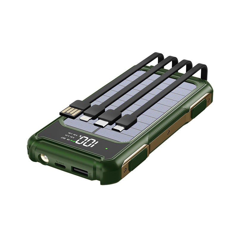 EcoCharge 20000mAh Solar Fast Power Bank