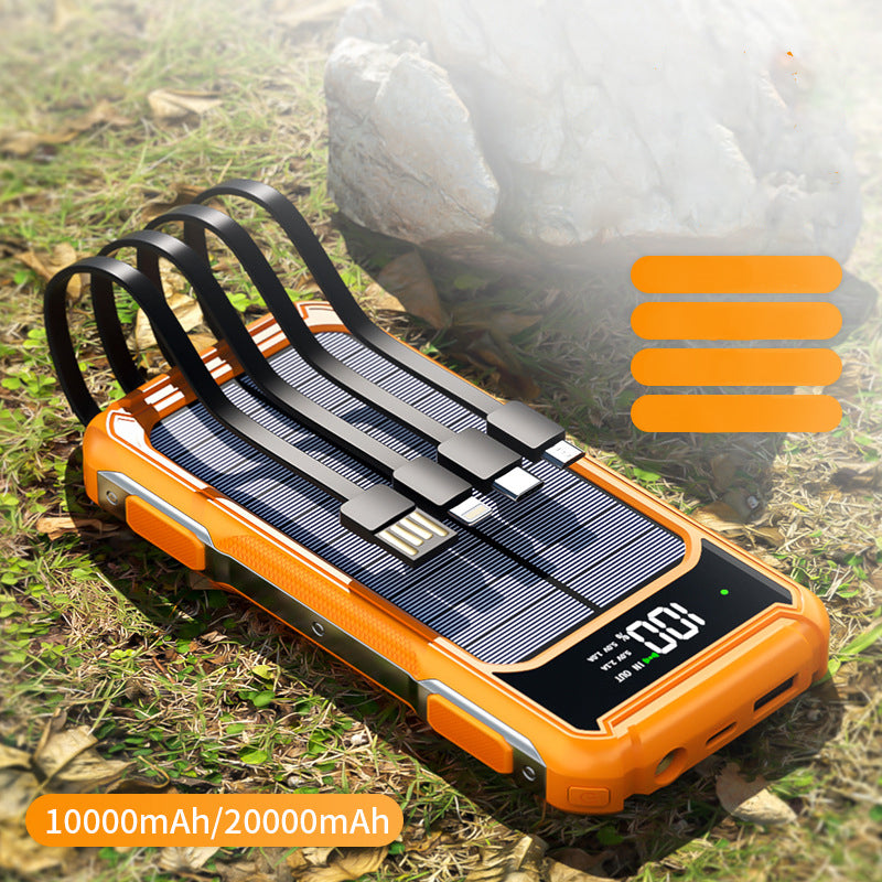 EcoCharge 20000mAh Solar Fast Power Bank