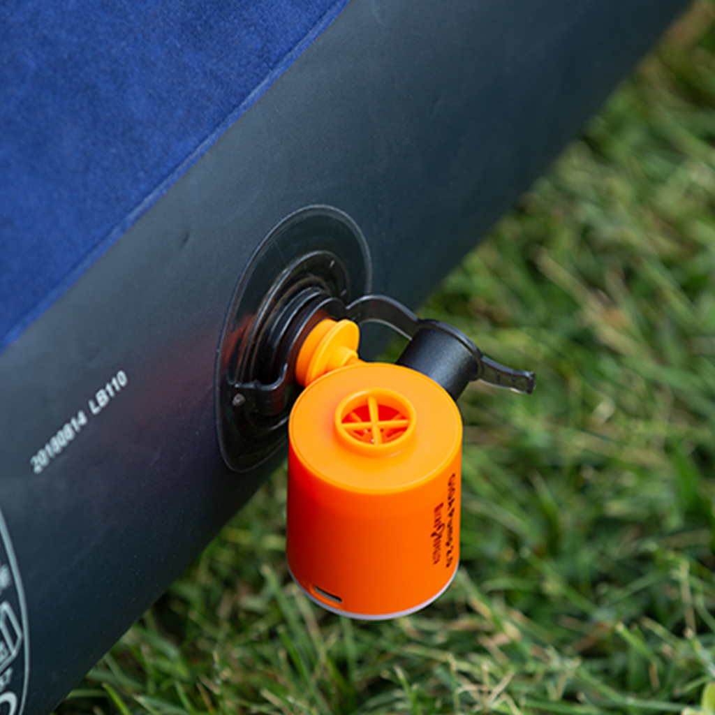 Portable Air Pump with Built-In Light — 4-in-1 Cordless Inflator