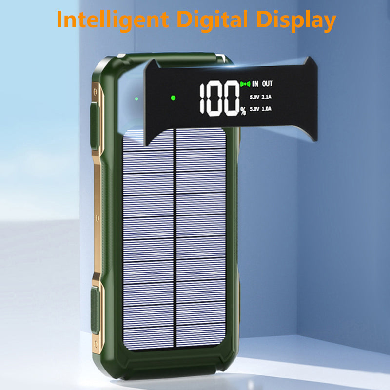 EcoCharge 20000mAh Solar Fast Power Bank