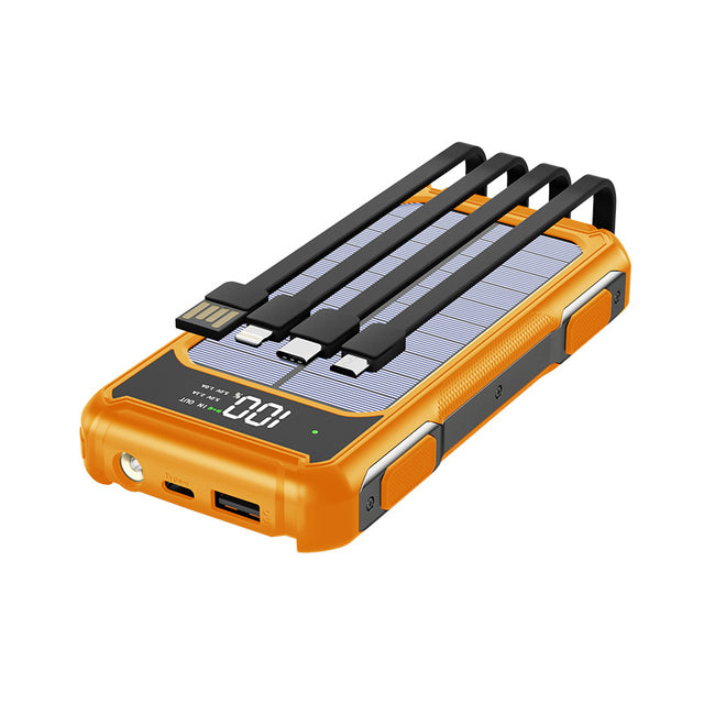 EcoCharge 20000mAh Solar Fast Power Bank